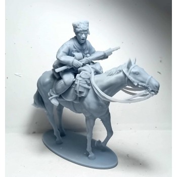 1/32 Cossacks mounted on horse WW2
